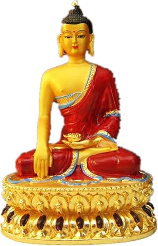 Estatua de Buda Shakyamuni de 6 pulgadas - Apertura ligera de aleación de metal tibetano Budista Proveedores