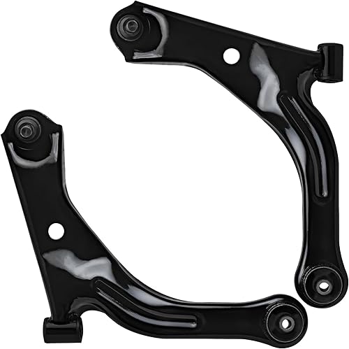 Miniatura 157 de Detroit Axle - Brazos de control delanteros inferiores con rótula + barras estabilizadoras de repuesto para Chrysler Dodge Intrepid 300M Concorde