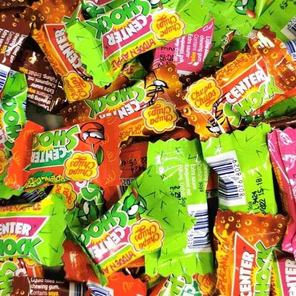 Ellies Jellies® Chupa Chups Centre Shock 250g Bag