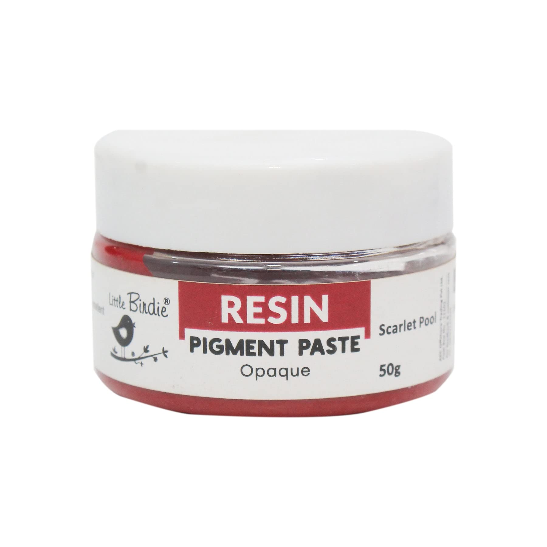 Little Birdie Resin Pigment Opaque - Scarlet Pool (50Gm Bottle) | Pigments For Epoxy Resin Art | Vibrant Colours (B0B65JV57C) Amazon Price History, Amazon Price Tracker