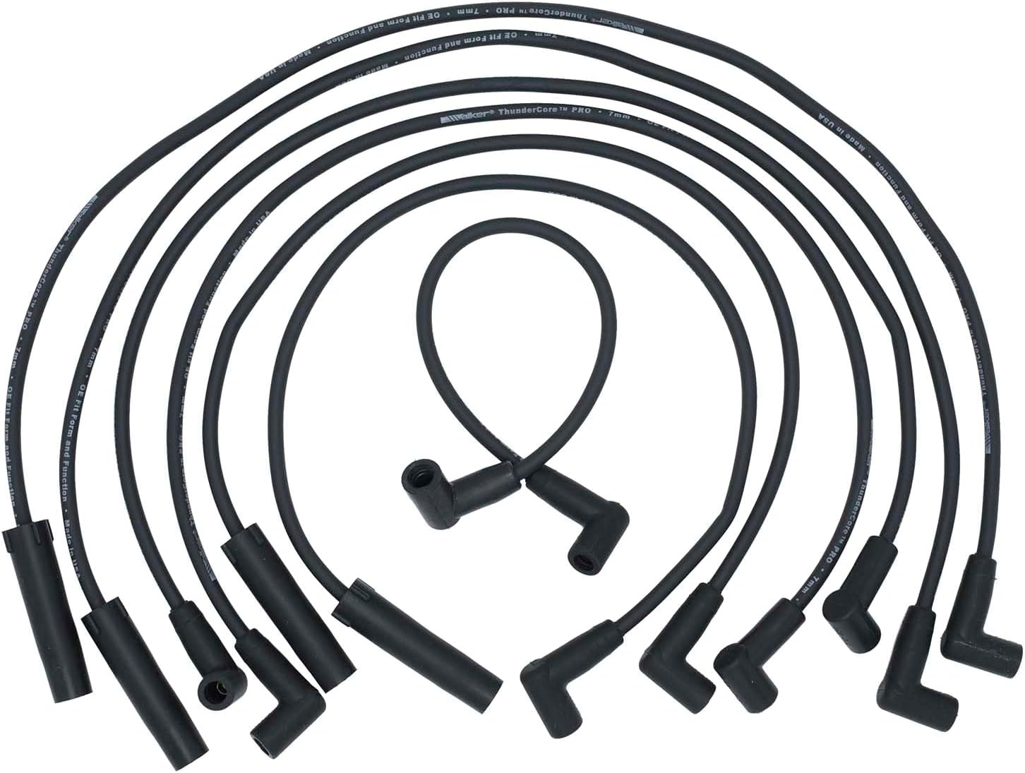 Walker Products ThunderCore PRO Premium Spark Plug Wire Set 924-1355