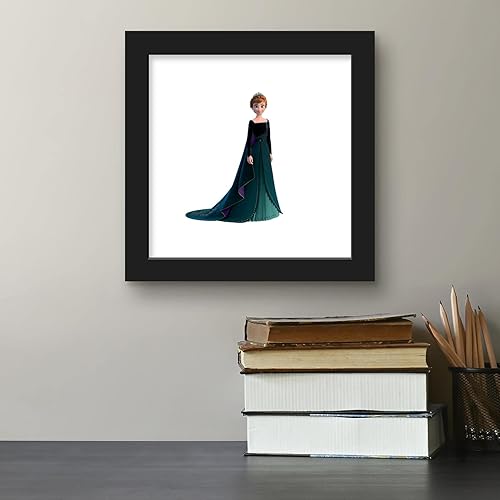 Miniatura 5 de Trends International Gallery Pops Disney Frozen II - Lienzo decorativo para pared con vestido de coronación de reina Anna, versión sin marco, 12 x
