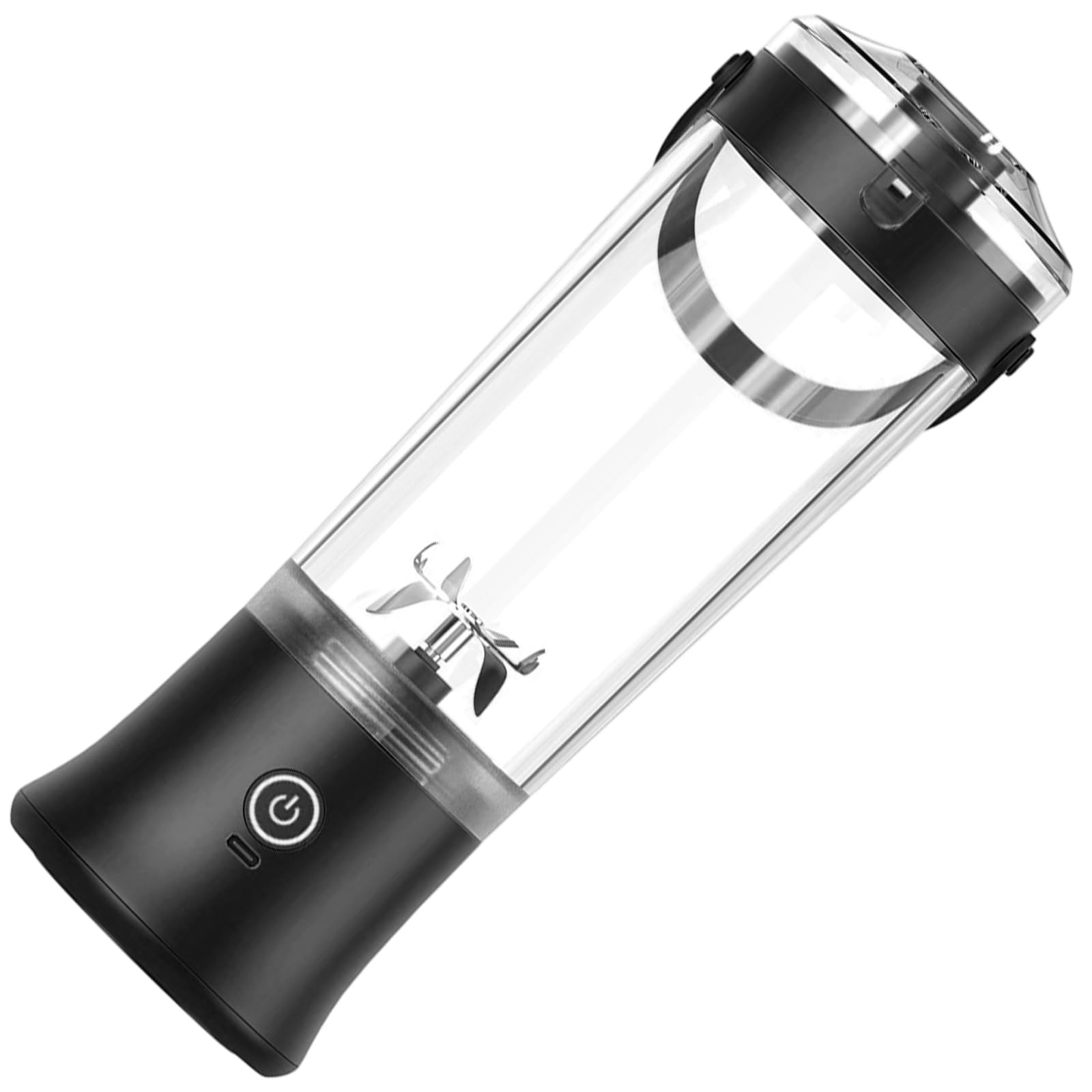 Exprimidor eléctrico de limpieza rápida con mango ergonómico, máquina de procesamiento de frutas eficiente, textura para licuadoras silenciosas de viaje
