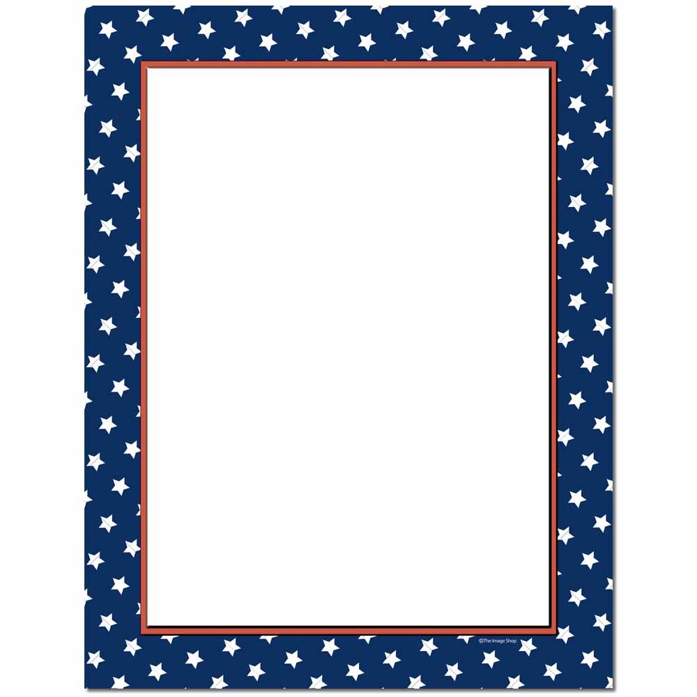 American Stars Letterhead Laser & Inkjet Printer Paper, 100 pack