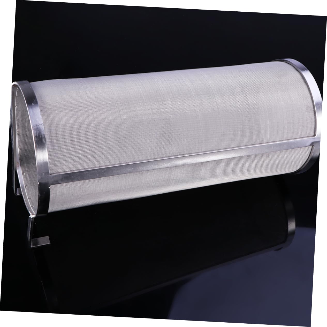 FUNOMOCYA Stainless Steel Filter Strainer Tool Mesh for Brewing Wine and Easy to Clean Beer Filter Dual Hooks