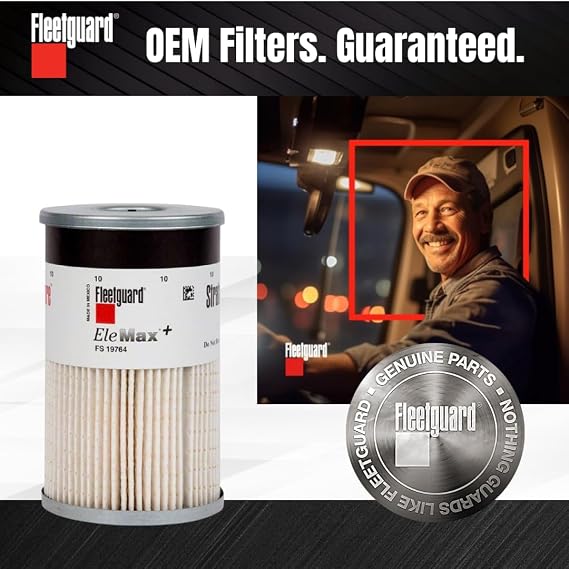 FS19764 Fleetguard Fuel Filter for Cummins ISX15 ISX12