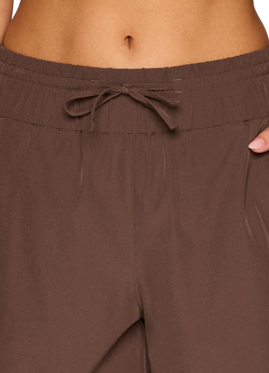 RBX Active Women's Walking Shorts with Pockets & Drawstring Waist, Breathable Quick Drying Workout Hiking Shorts for Women - Image 5