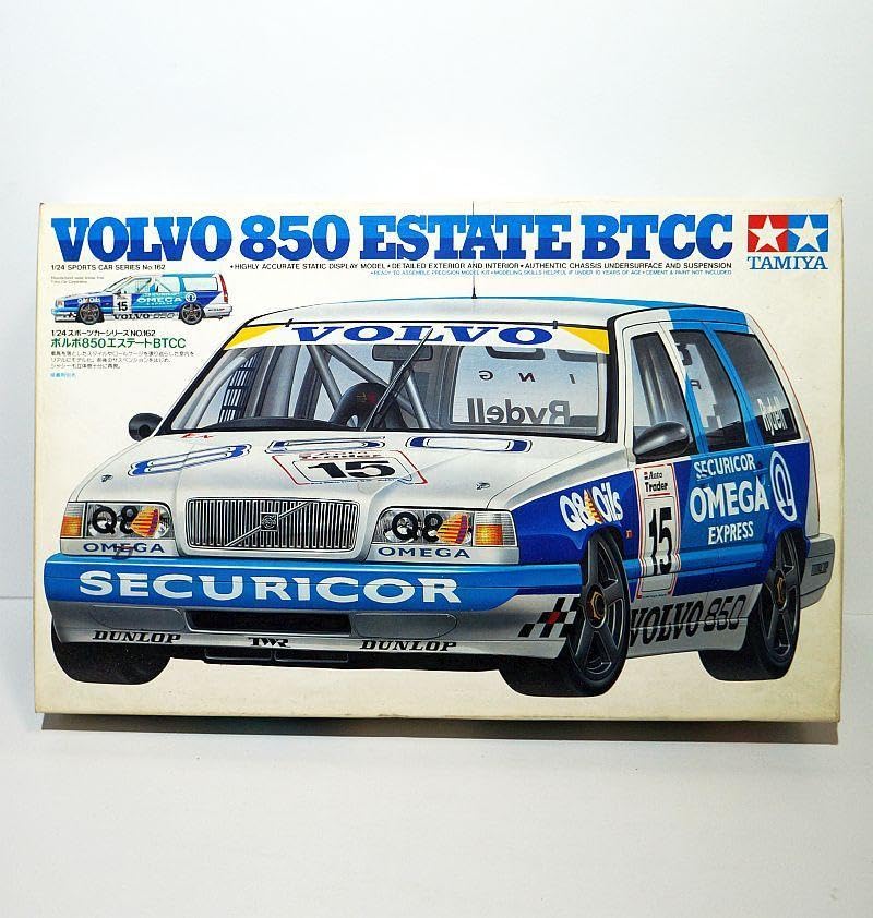 Amazon | タミヤ 1/24 No162 ボルボ 850 エステート BTCC | プラモデル 