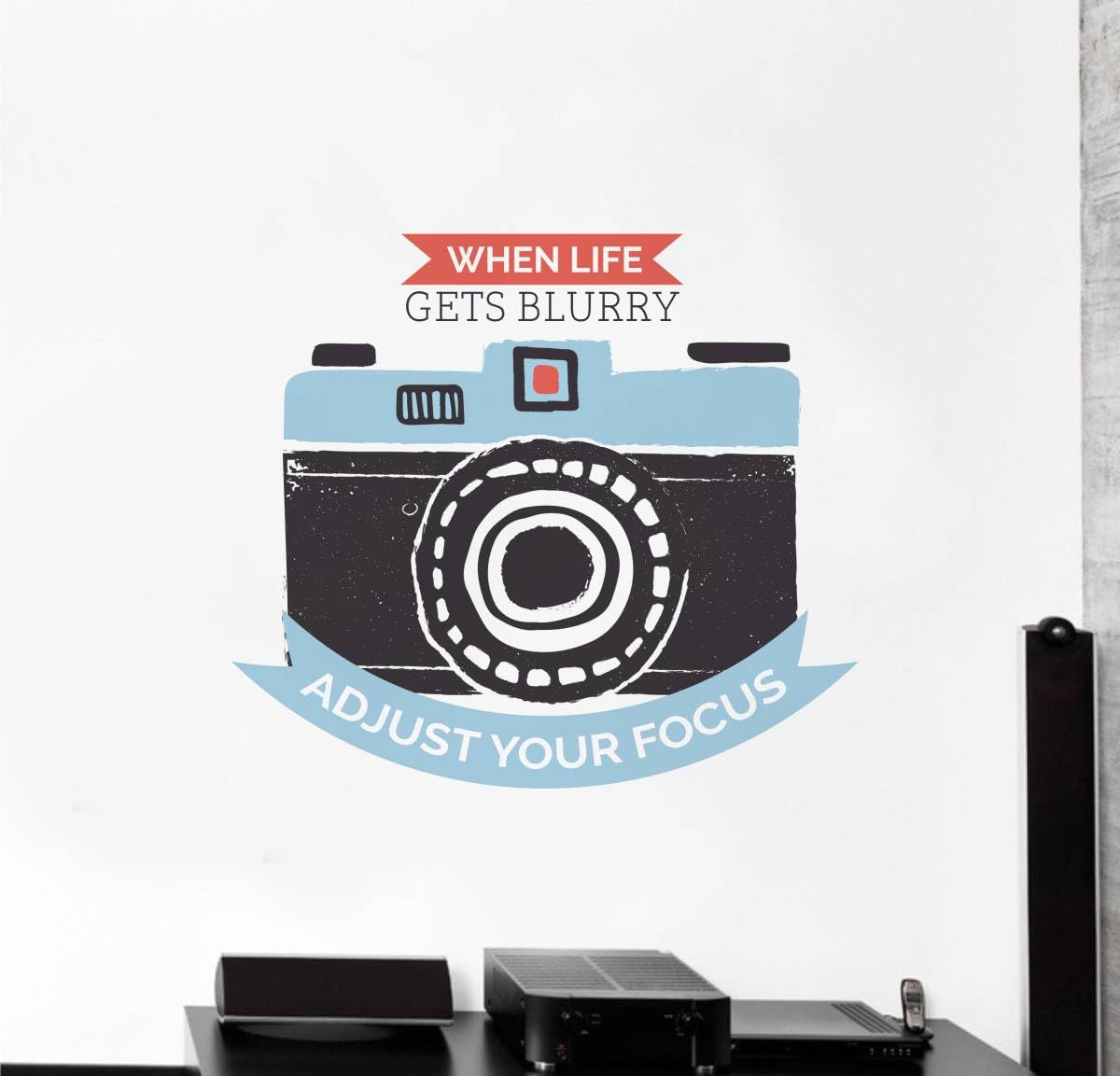 Rawpockets Camera Quotes Self Adhesive Wall Sticker (B0CDRQ2KJ6) Amazon Price History, Amazon Price Tracker