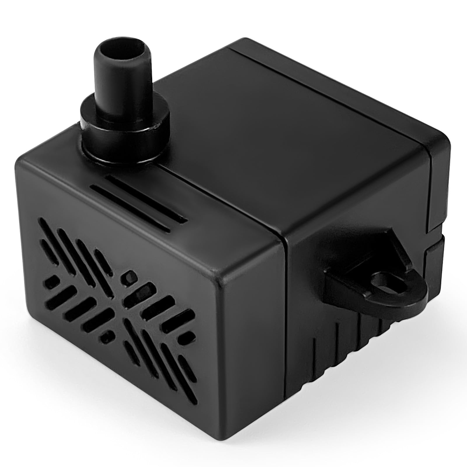 Ultra-Quiet 5W Mini Submersible Water Pump - 80GPH Flow for Aquariums, Fish Tanks & Fountains Compact Small Water Pump with 44.8" Cord Energy Saving
