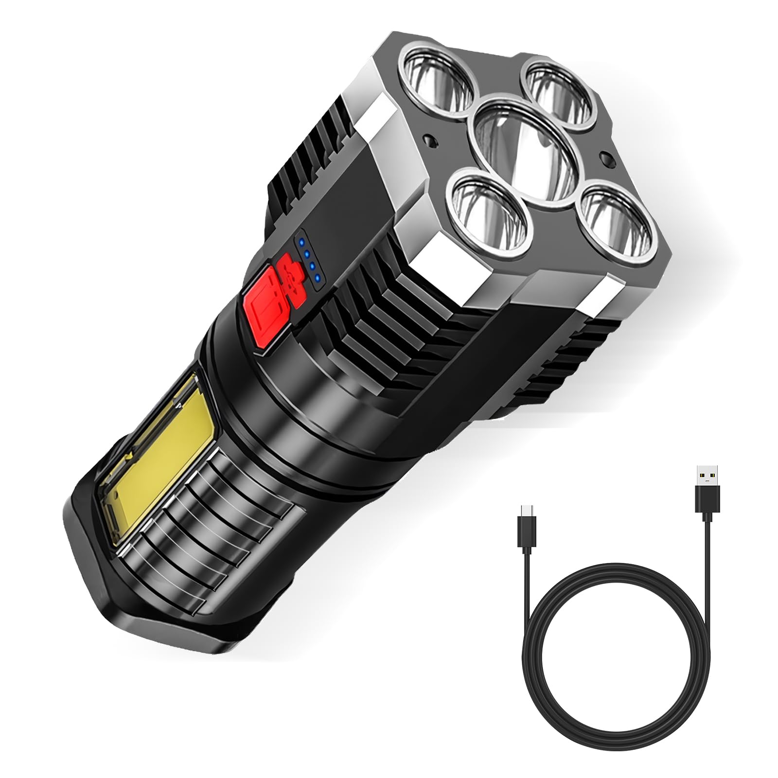 See full amazon price history chart for TecoKart® Torch Light High Power Long Distance Rechargeable, 4 Modes Portable Led Torch Light, USB Charging Waterproof Flash Light for Outdoor and Indoor TecoKart® Torch Light High Power Long Distance Rechargeable, 4 Modes Portable Led Torch Light, USB Charging Waterproof Flash Light for Outdoor and Indoor (B0DGXFS57X) Amazon Price History, Amazon Price Tracker