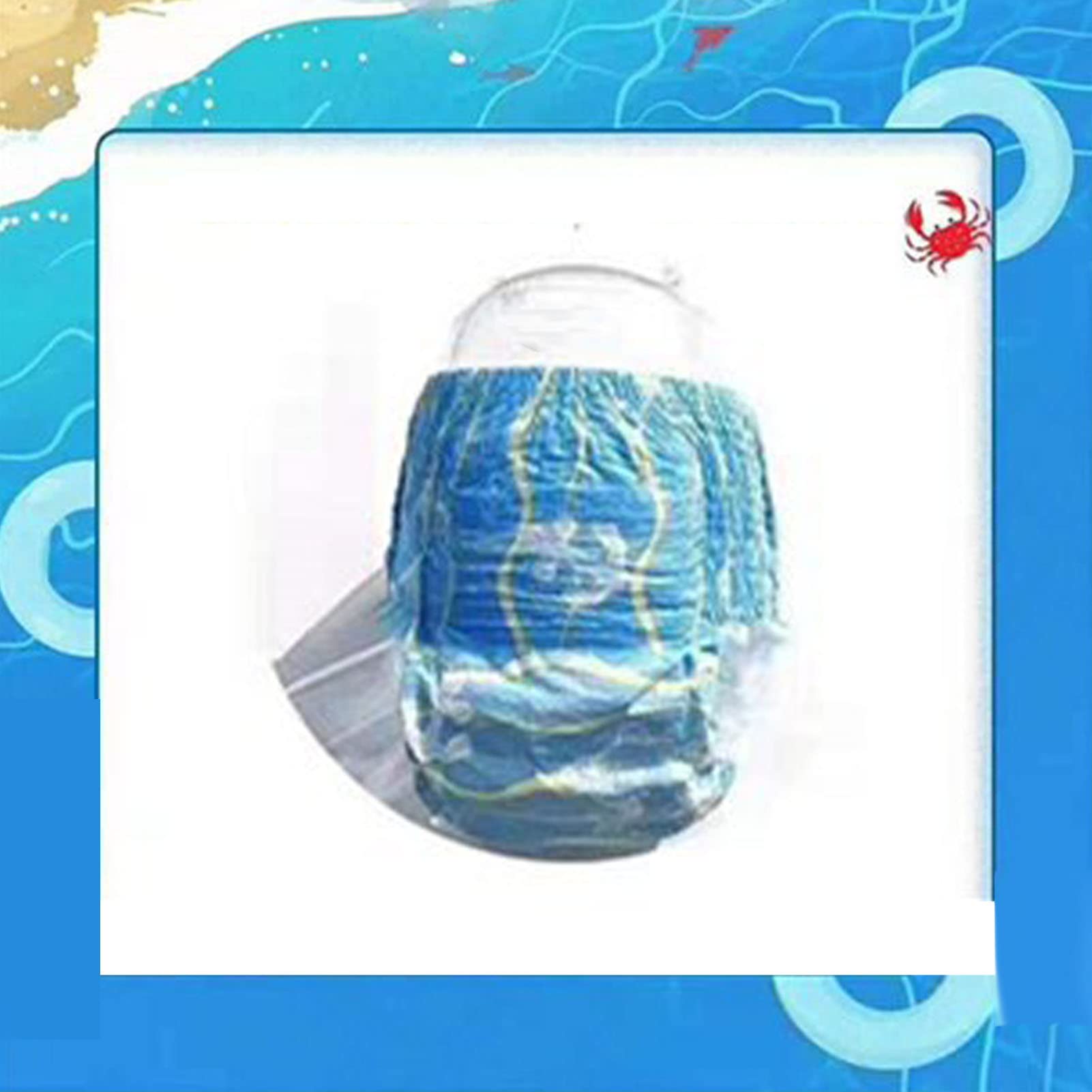 Culotte de bain jetable pour bébé, couches hygiéniques imperméables et absorbantes pour l'apprentissage de la propreté (taille XXL à partir de 12 kg)