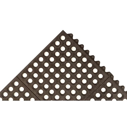 Miniatura 5 de NoTrax T32 Tapete para todo propósito de caucho seguroantifatiga para uso en areas húmedas, Negro, 1