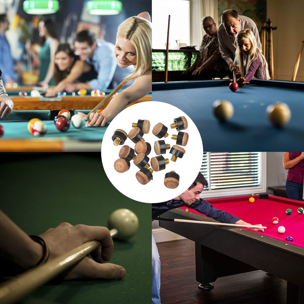 10 Pièces Viroles De Bâton De Queue De Billard, Accessoires De Réparation De Tubes De Viroles De
