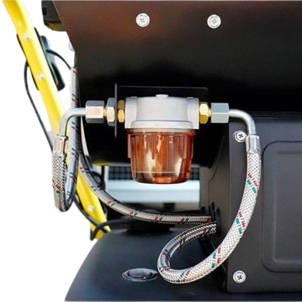 Generador de Aire Caliente Diésel de Combustión Indirecta G-STAR BGO 50, Cañón de Calefacción Portátil - Potencia calorífica 50 kW - 43.000 kcal/h - Caudal de aire 2.000 m³/h