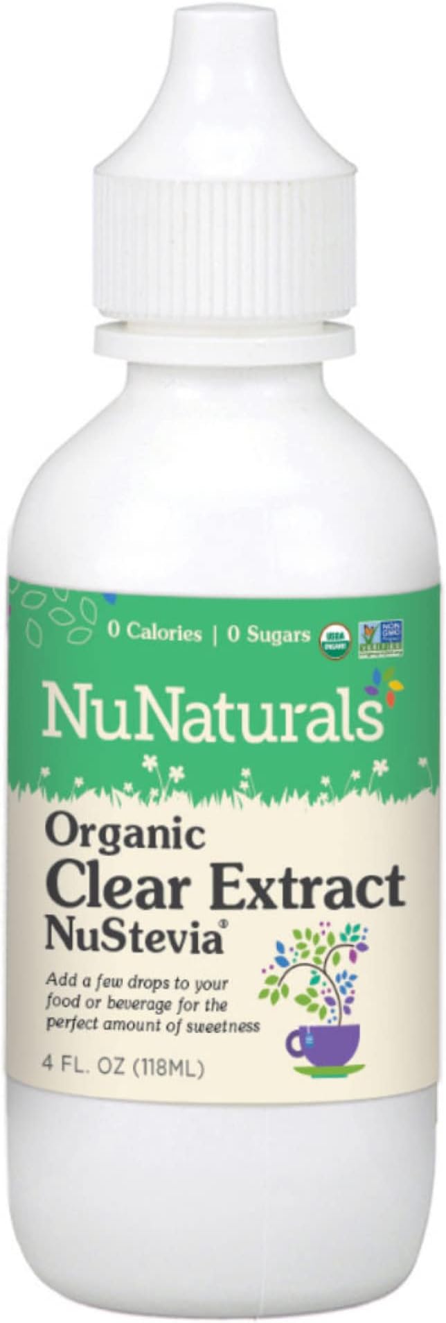NuNaturals Liquid Vanilla Stevia, SugarFree Sweetener