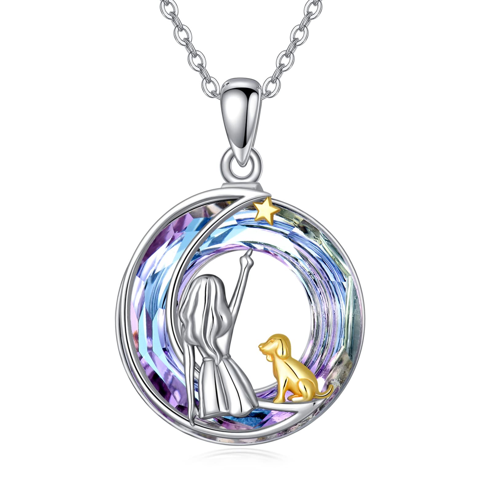 Sterling Silver Butterfly Dragonfly Hummingbird Axolotl Bunny Cat Dog Frog Guinea Pig Turtle Highland Cow Horse Wolf Sloth Mermaid Phoenix Unicorn Pendant Necklaces Animal Jewellery Gifts for Women