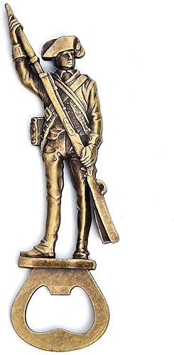 Soldado abridor de botellas de cerveza, abridor de botellas fresco para herramienta de bar, removedor de tapas de soda y cerveza, artilugio fresco y