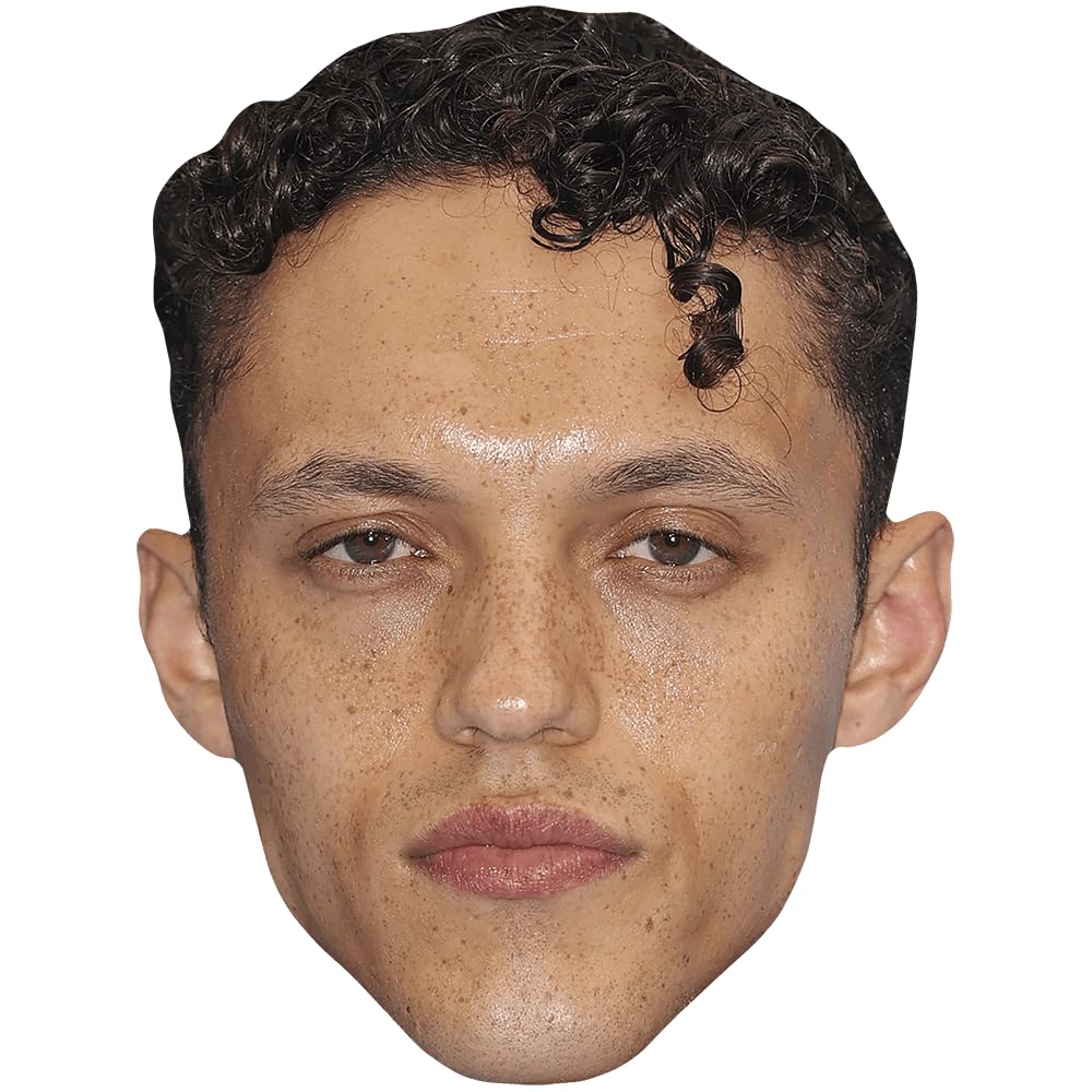 Orlando Norman (Curls) Celebrity Mask, Flat Card Face, Fancy Dress Mask