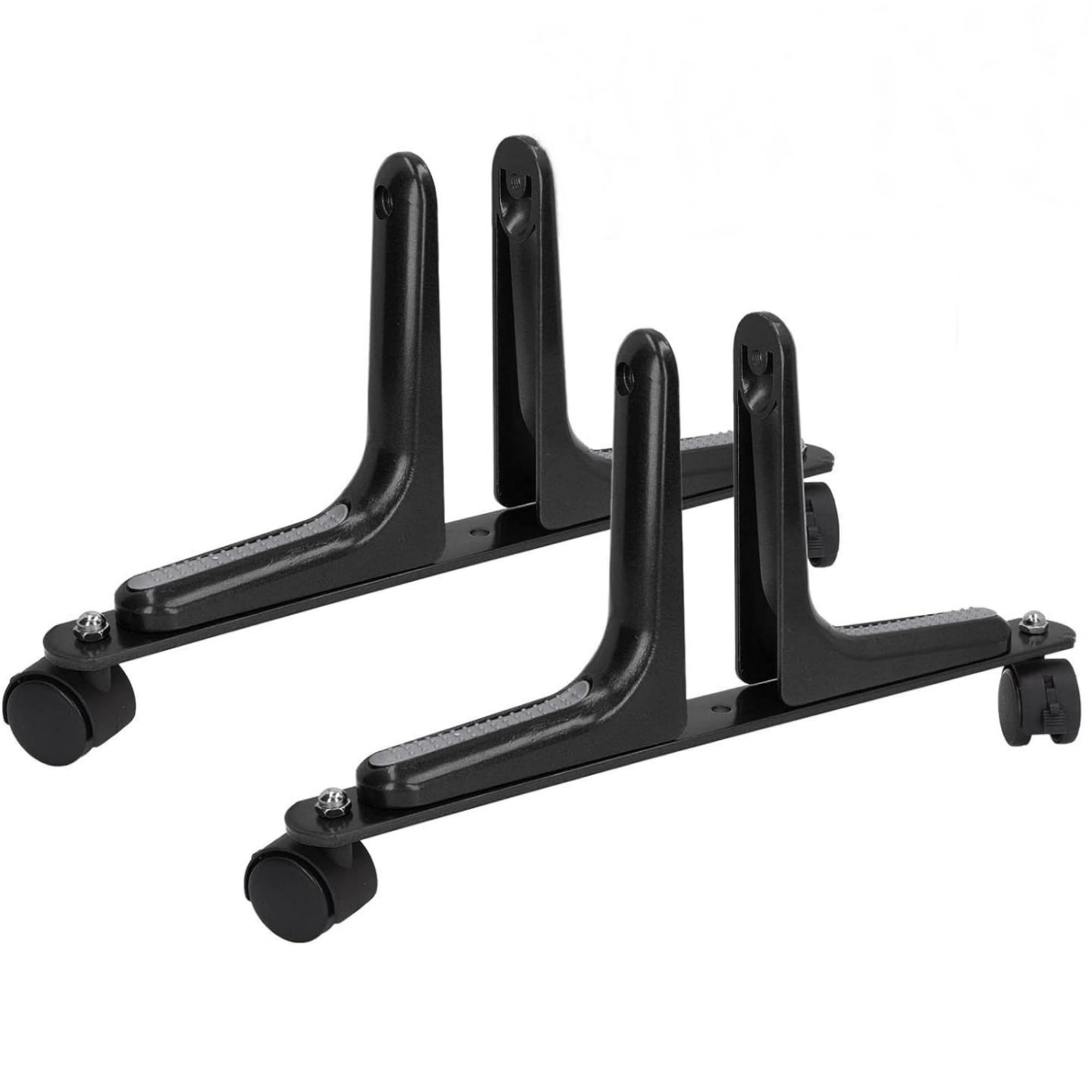 Pieds mobiles MYOYAY pour support de séparation de pièce et brise-vue intérieur noir épais