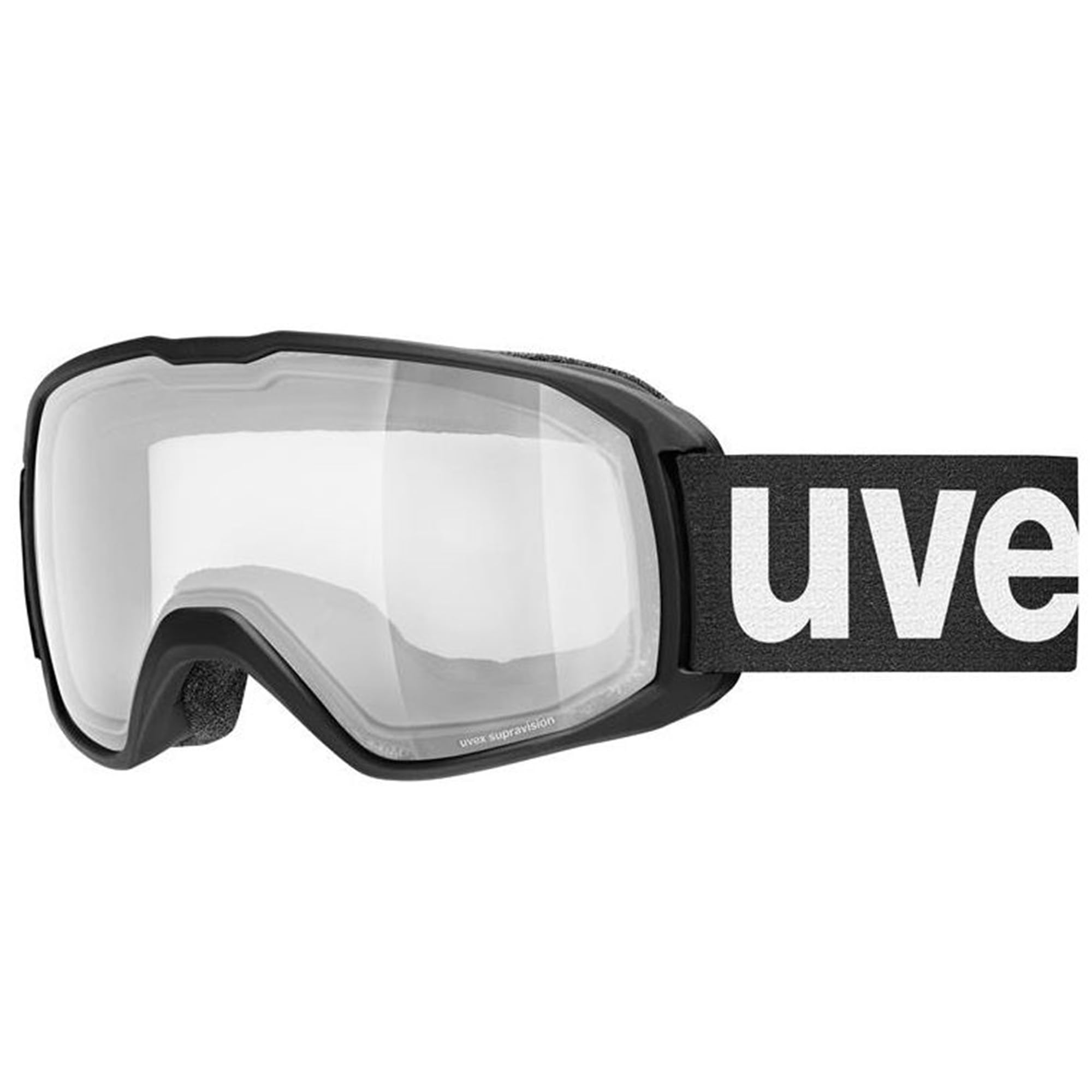 uvex xcitd - lunettes de ski pour adults - Catégorie de filtre 0 - à contraste élevé - black matt SL clear - one size
