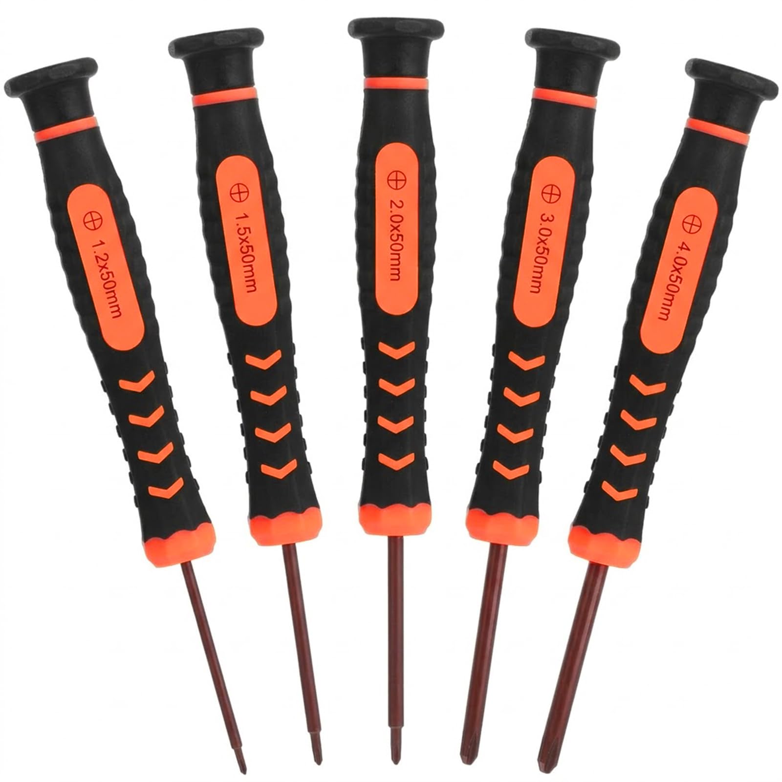 5 Piece Precision Screwdriver Set,Precision Screwdriver Set,Small Set of Phillips Screwdrivers,Small Screwdriver Set with 1.2,1.5,2.0,3.0,4.0mm for Eyeglass, Watch,Laptop, Phone, Screwdrivers Repair