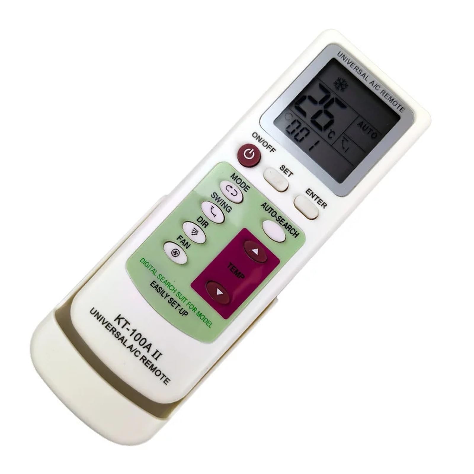 20 pezzi Telecomando universale A/C Kt-100a Controllo condizionatore d'aria In