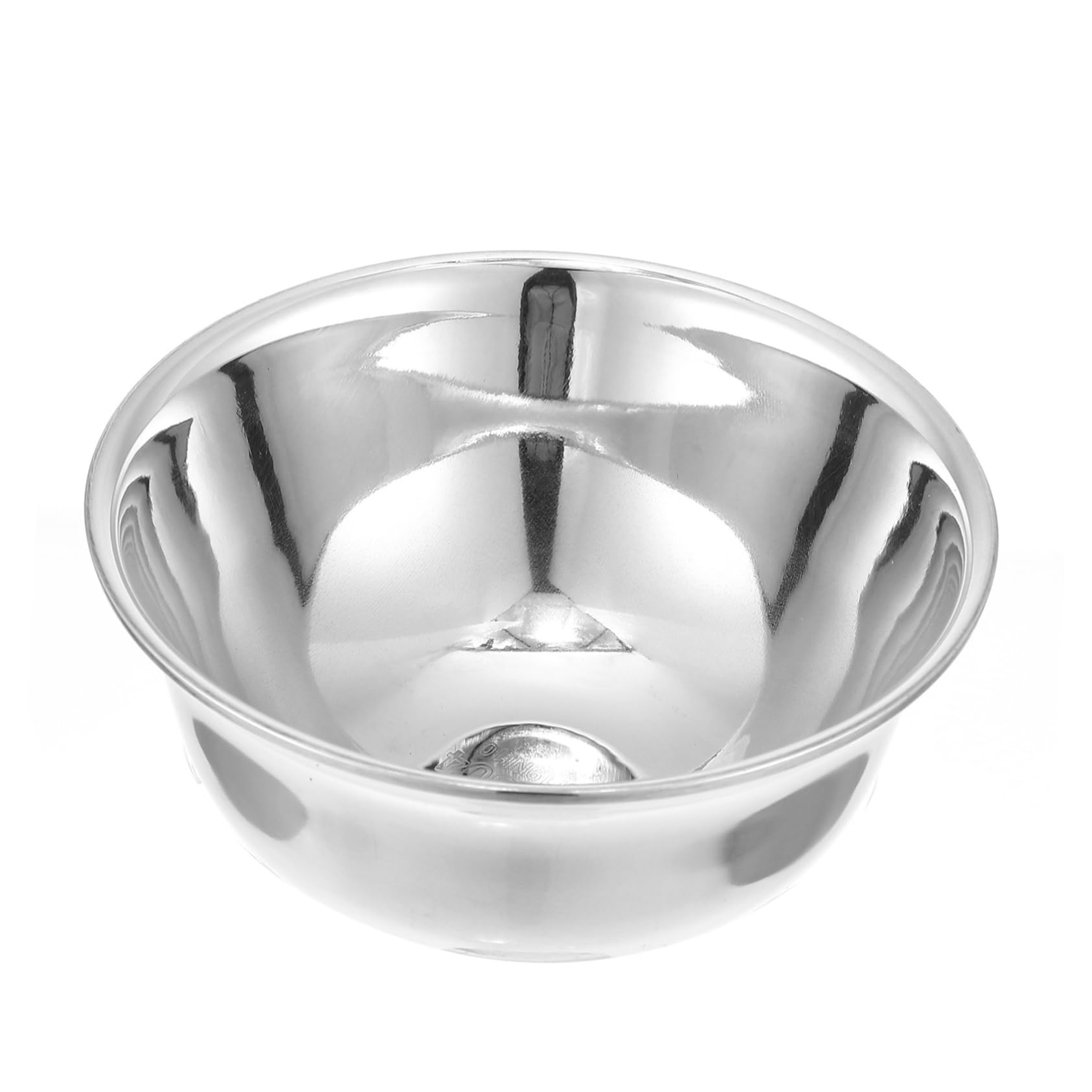 NOLITOYWhipping Bowl Shaving Soap Shaving Cream Shaving Bowl Foam Mens Shave Cream Soap for Men Shave Dish Face Cleaning Cup Men Shaving Cup Face Cleaning Mug Silver Stainless Steel