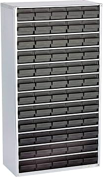 Raaco ESD Steel Magazine 1260, Metallic, 102513