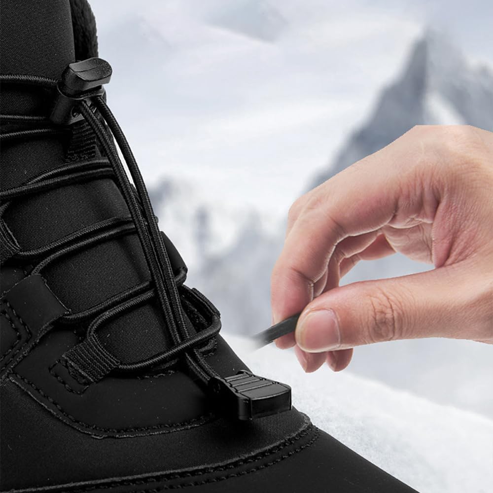 Hike Winter Footwear Barefoot Womens, Non-Slip Waterproof Thick Sole Warm Barefoot Wide Toe Shoes for Women Men