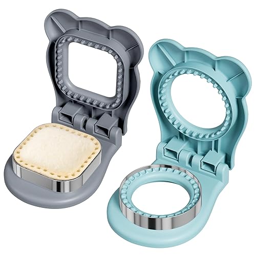HINZER Sandwich Cutter and Sealer for Kids Lunch Breakfast Sandwich