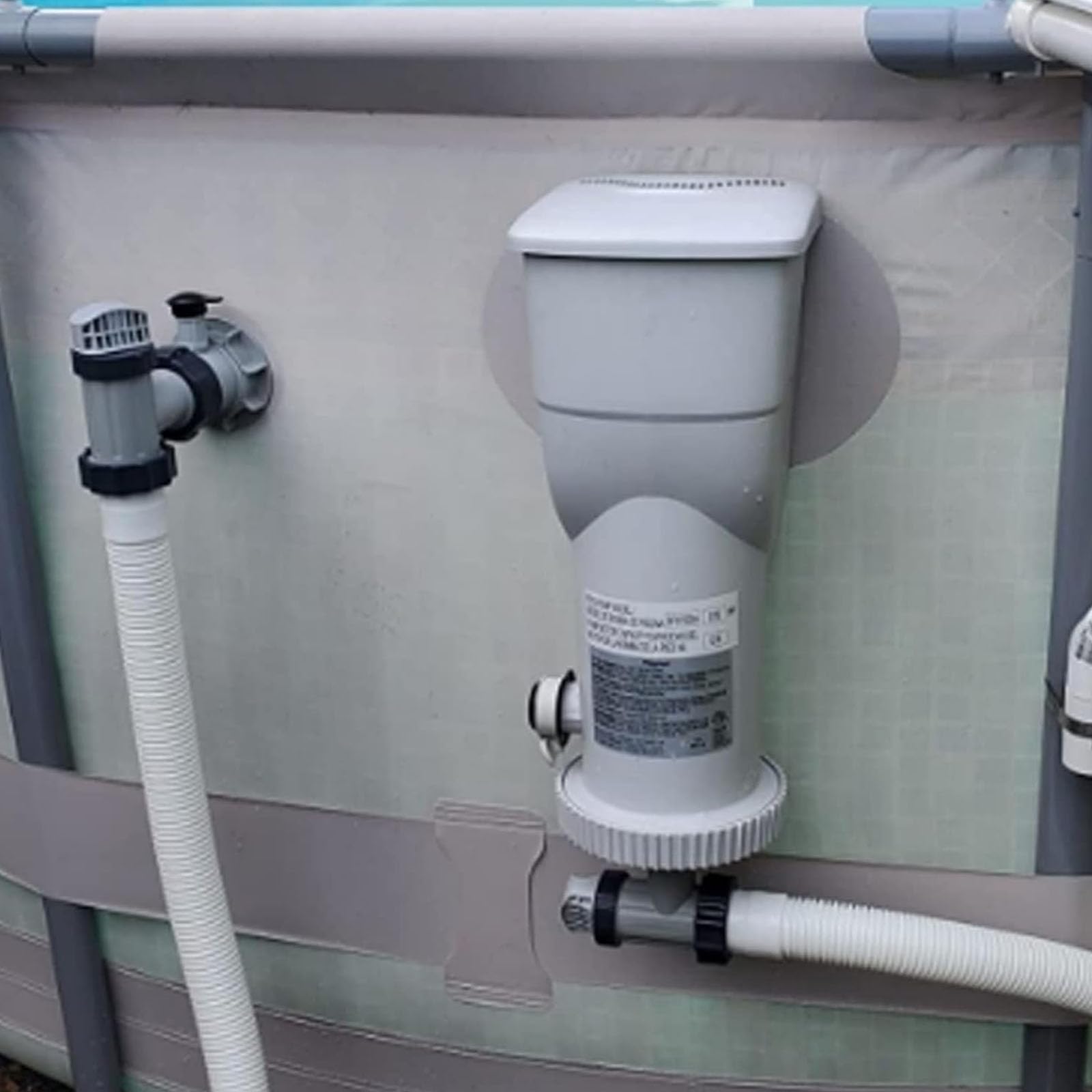 Juego de válvulas divididas y filtro para gestión del agua de la piscina, válvulas de piscina sin fugas, émbolo, filtro de agua dividido
