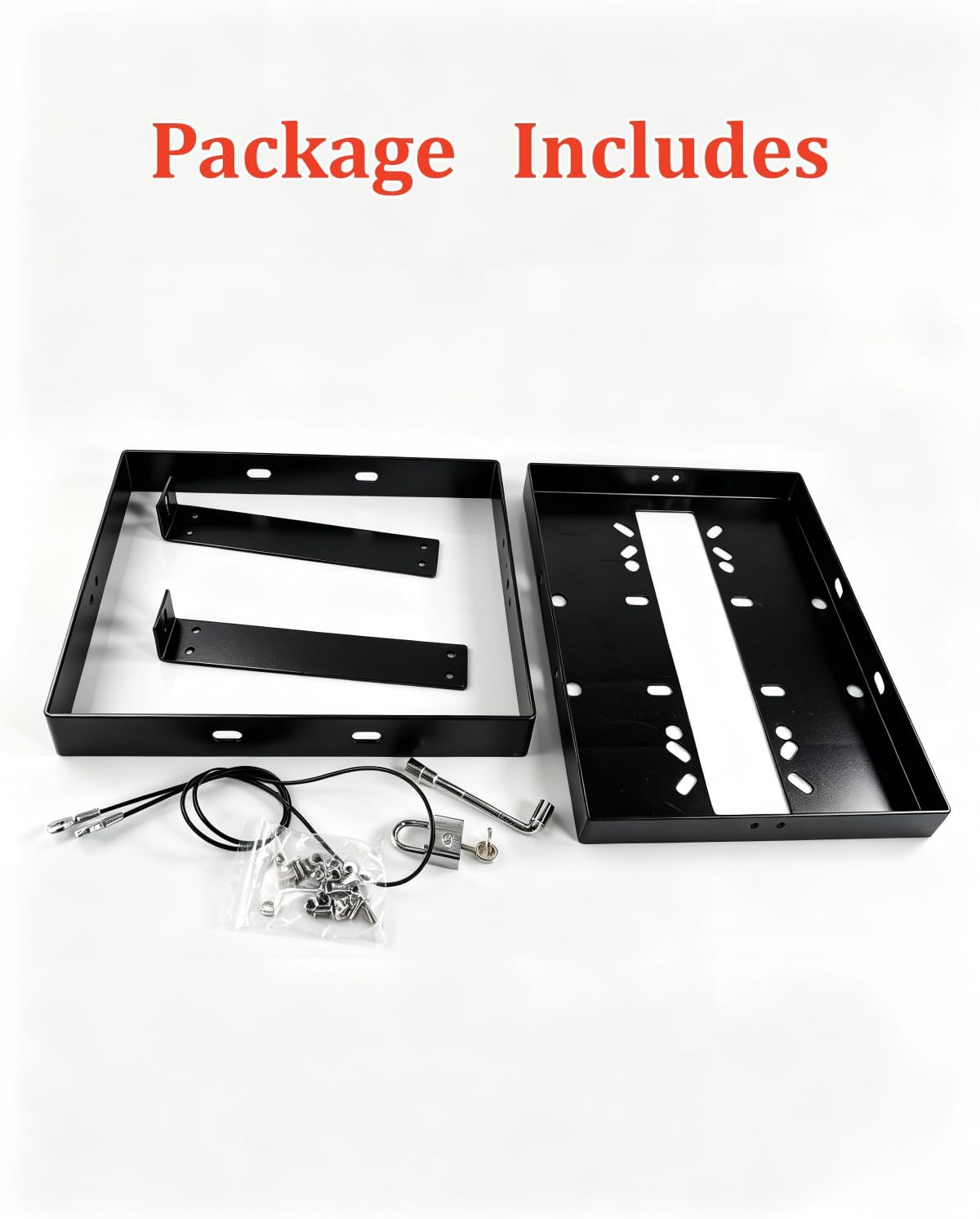 5 Gallon Gas Can Holder Compatible With Midwest Gas Can,Fuel Jug Holder For Gas Can 5 Gallon With Anti-Theft Lock,Gas Can Holder For Trailer Fit For Trailers Trucks