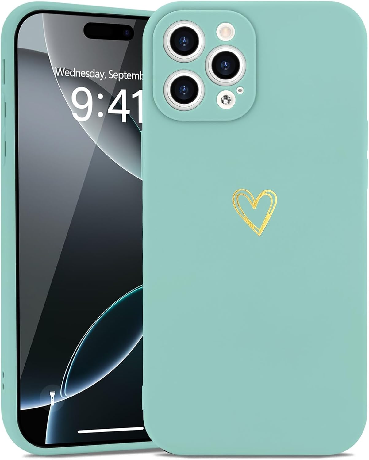 for iPhone 16 Pro Case Cute Slim Shockproof Phone Case with