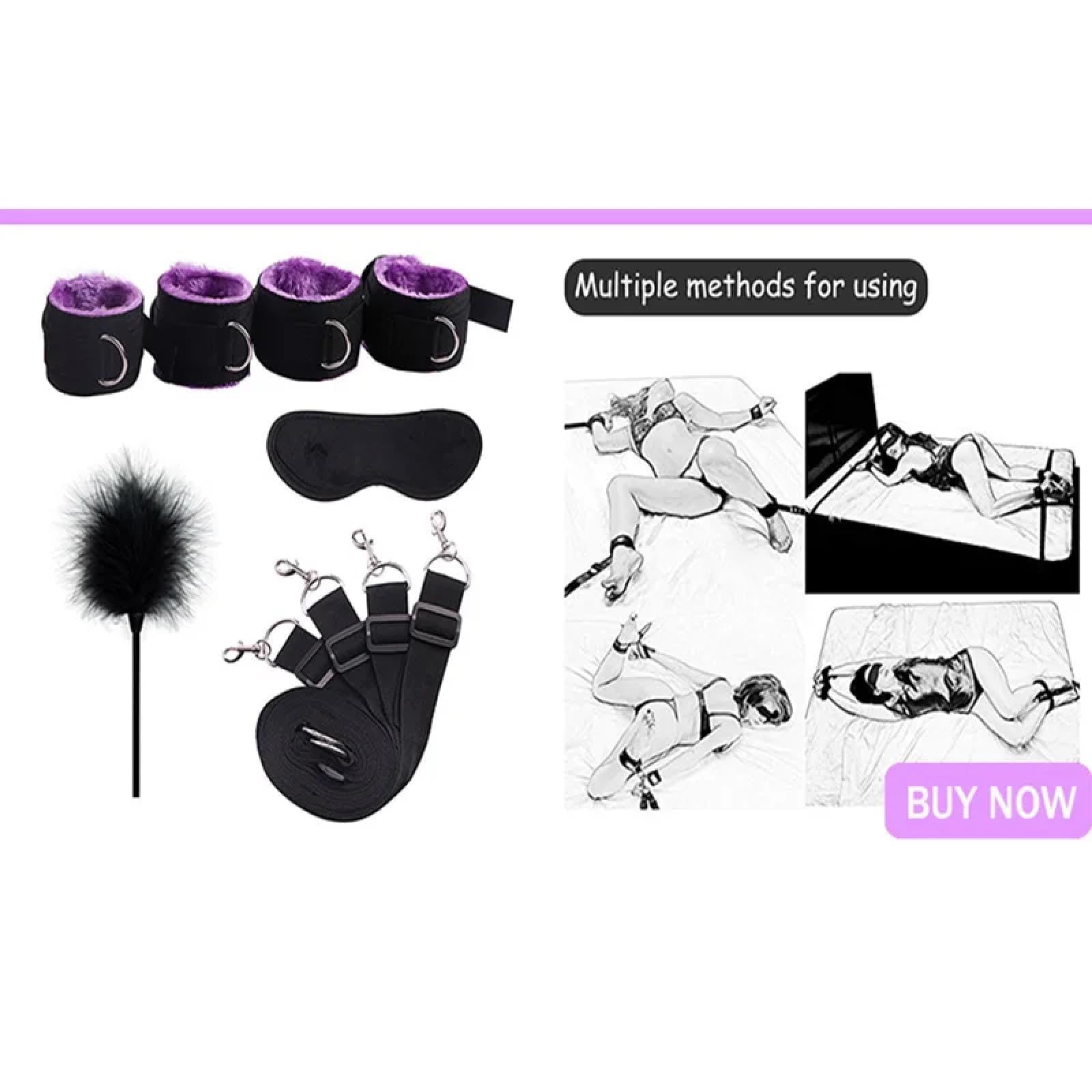 Bõndägë Set SexLady Manette Giocattoli sessuali Per Prodotti sessuali per coppie di donne Giochi erotici Bondage BDSM Set di bondage sessuale