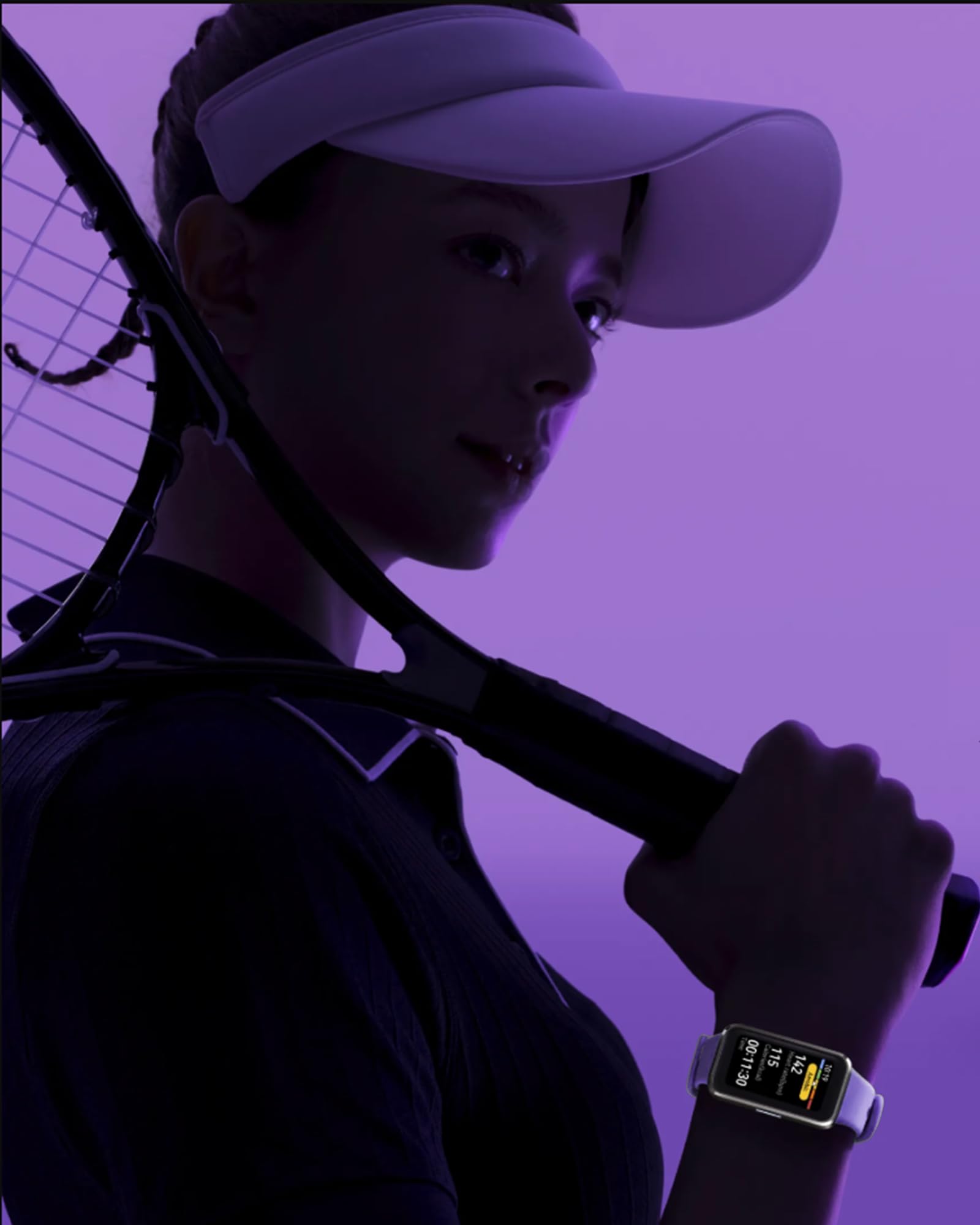 Correas Compatibles HUAWEI Band 10/9/8, Pulseras Deportivas Suaves Transpirables Liberación Rápida, 6 Piezas