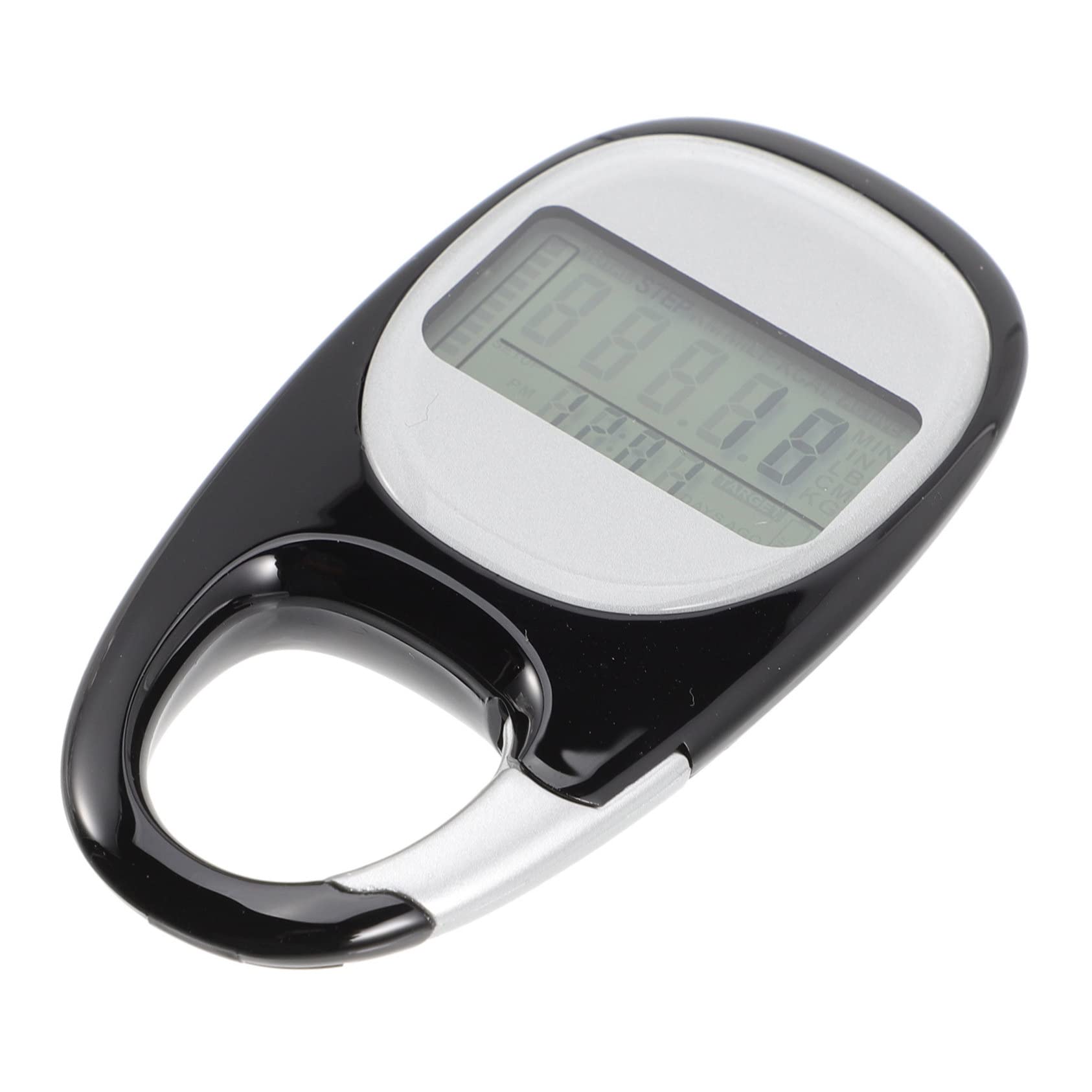 Toddmomy Pédomètre Compteur De Marche Pratique Podomètre pour Marcher Compteur De Pas Simple Comptoir Compteur De Marche 3D Portable avec Podomètre Sportif Abdos