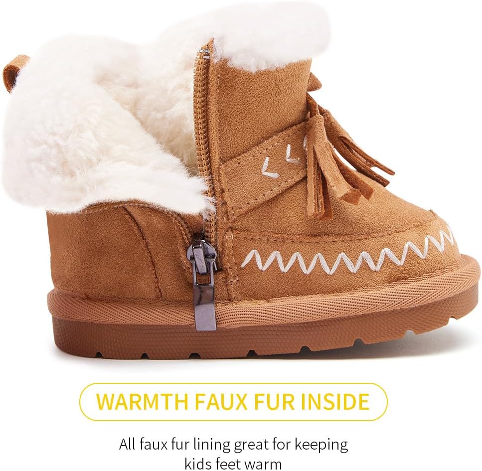 BMCiTYBM BABY Snow Boots Girls Boys Warm Winter