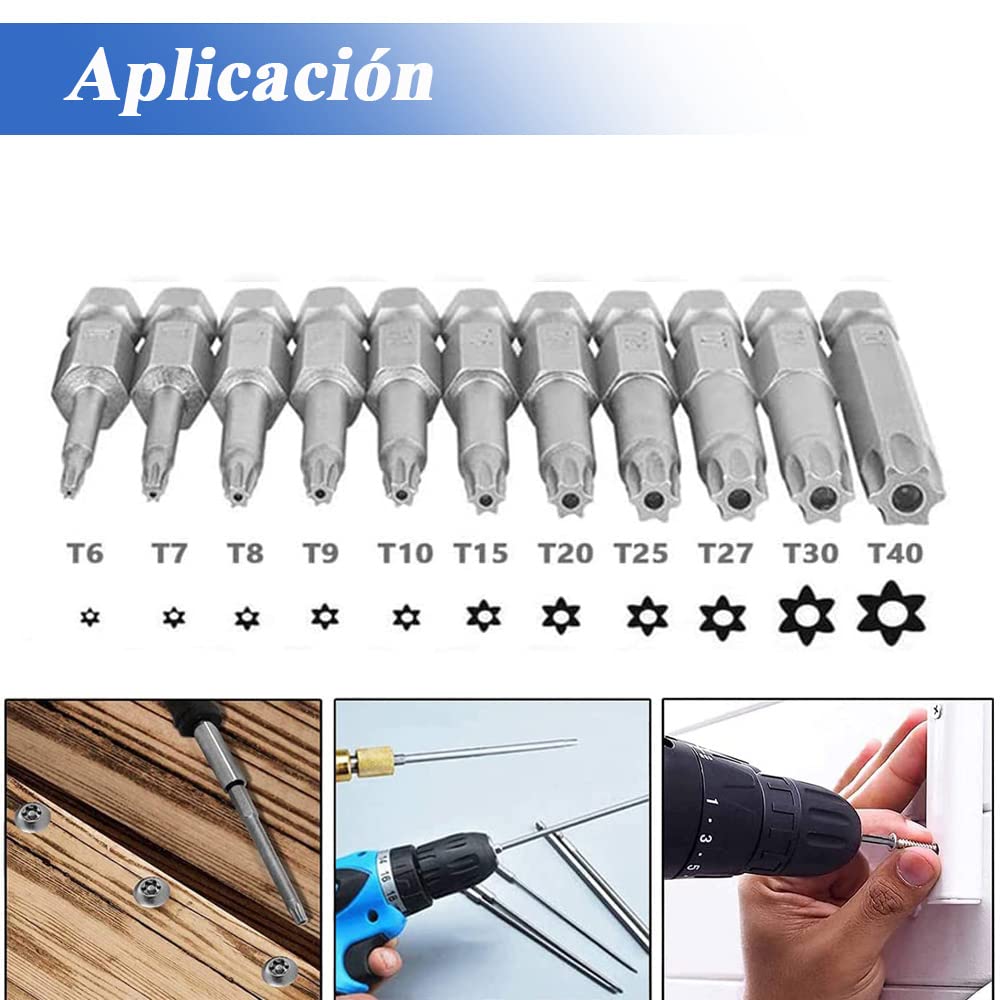 Embout De Tournevis Torx Magnétique T40 - Longueur