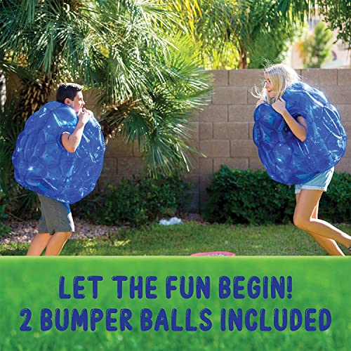 image for GoBroBrand Bubble Bumper Balls 2 pack of Inflatable Buddy hamster Bbop