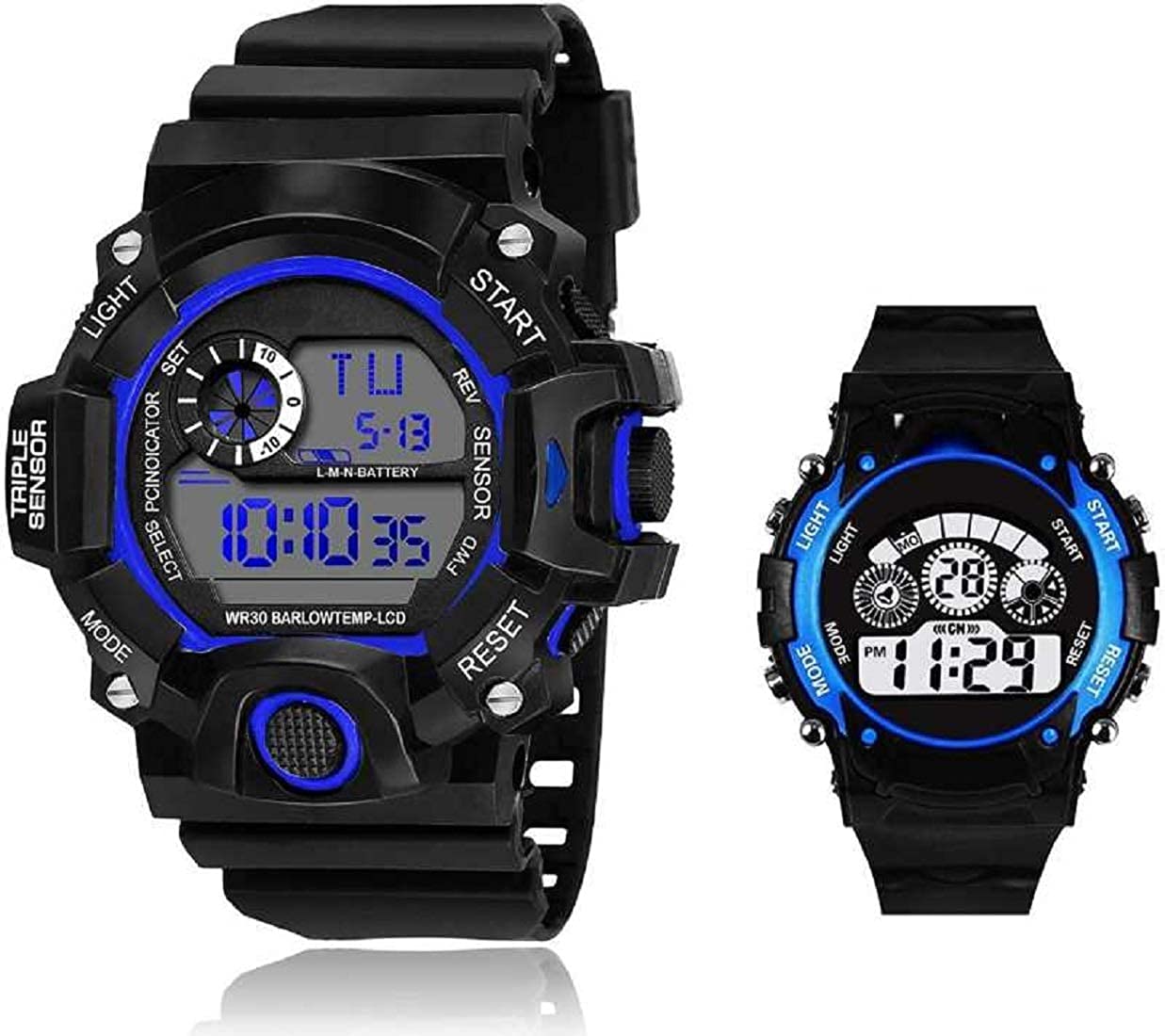 Digital Dial Kids Boys Sports Watch with Silicone Band, Combo Pack of 2 - SBP-1038 (B09KPXWXYB) Amazon Price History, Amazon Price Tracker
