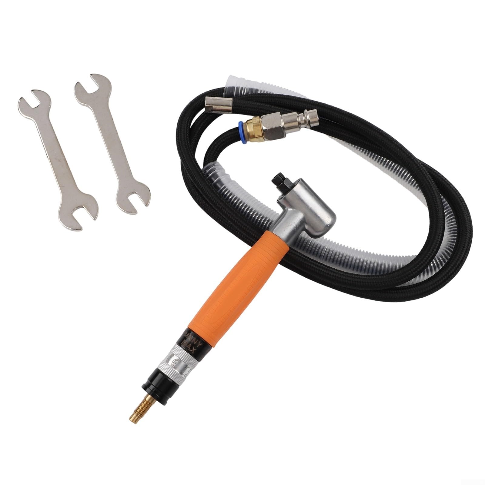 Smerigliatrice pneumatica ad angolo retto 90 gradi per smerigliatrice pneumatica per intaglio sbavatura 70000 giri/min punta in acciaio legato mandrino da 3 mm