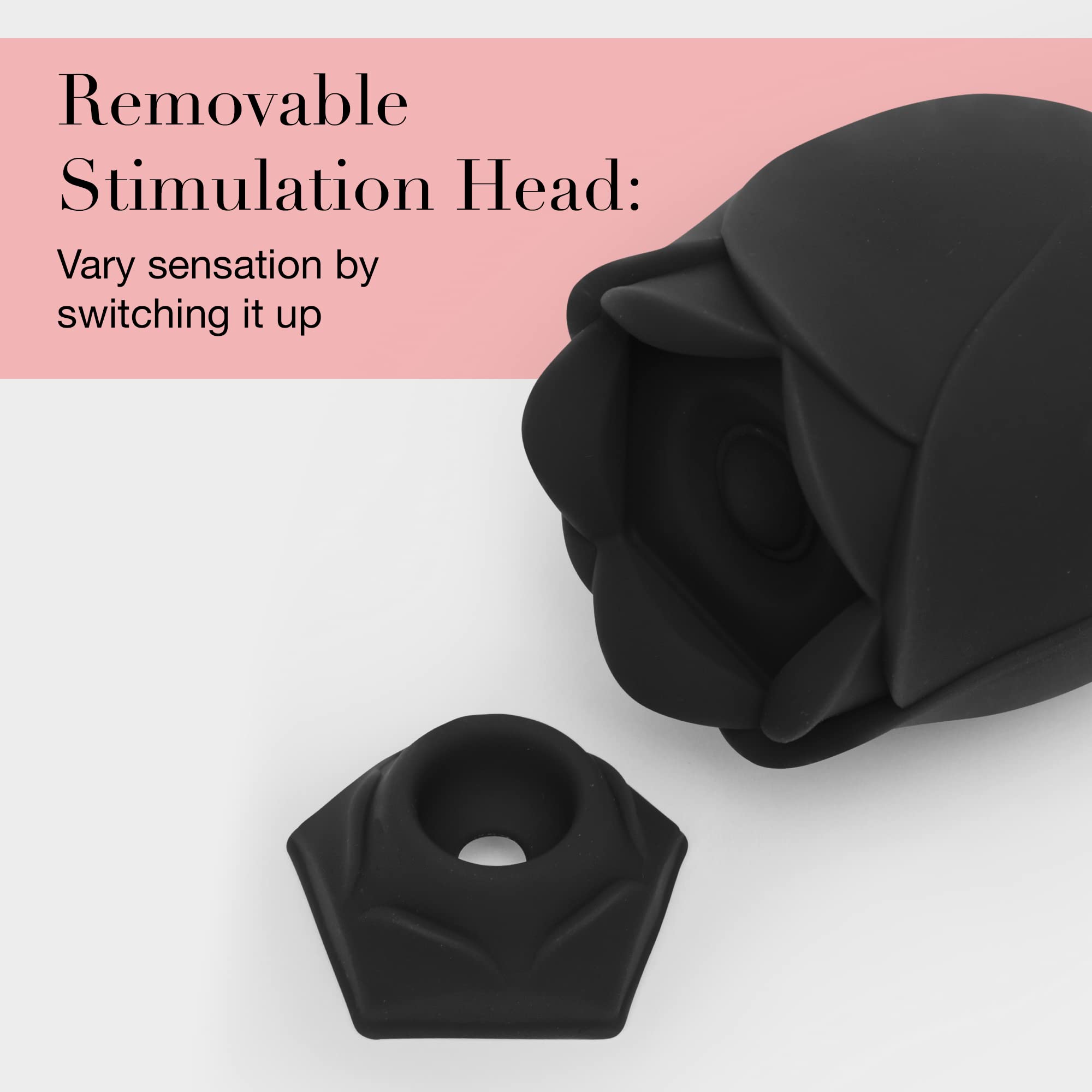50 shades of grey rose toy Fifty Shades of Grey Hearts And Flowers Clitoral Stimulator - Vibrators main image 1