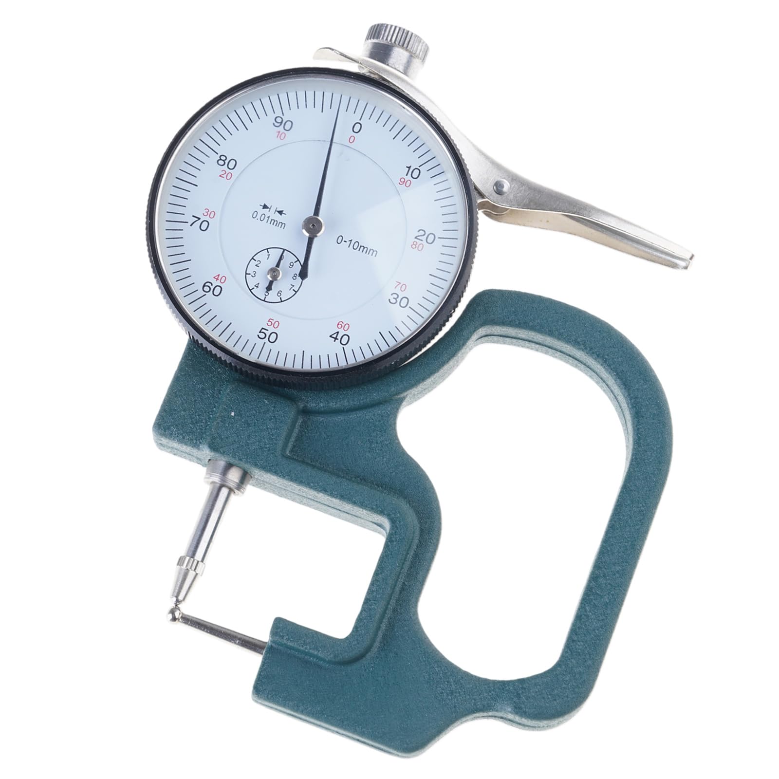 Lightweight Thicknesses Gauge Thickness Measuring Instrument 0-10mm Ranges for Laboratory and Productions Use Thicknesses Gauge