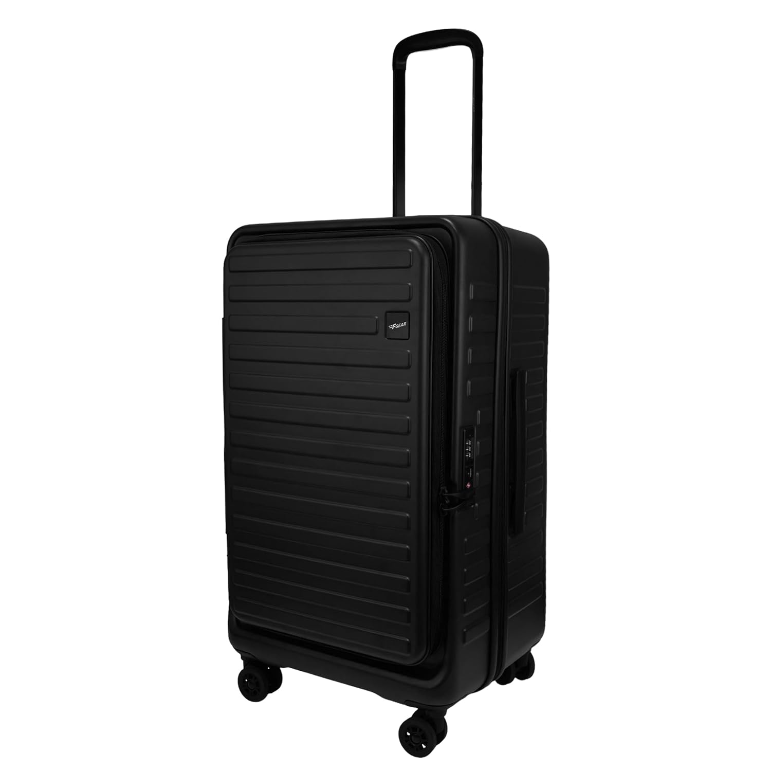 F Gear Windsor Front-Opening Medium Trunk-Style Hard Luggage | Hinomoto Wheels, German Makrolon Polycarbonate, Check-in Suitcase for Travel | Expandable and Anti-Theft Zip (Black, 68 cm) F Gear Windsor Front-Opening Medium Trunk-Style Hard Luggage | Hinomoto Wheels, German Makrolon Polycarbonate, Check-in Suitcase for Travel | Expandable and Anti-Theft Zip (Black, 68 cm)