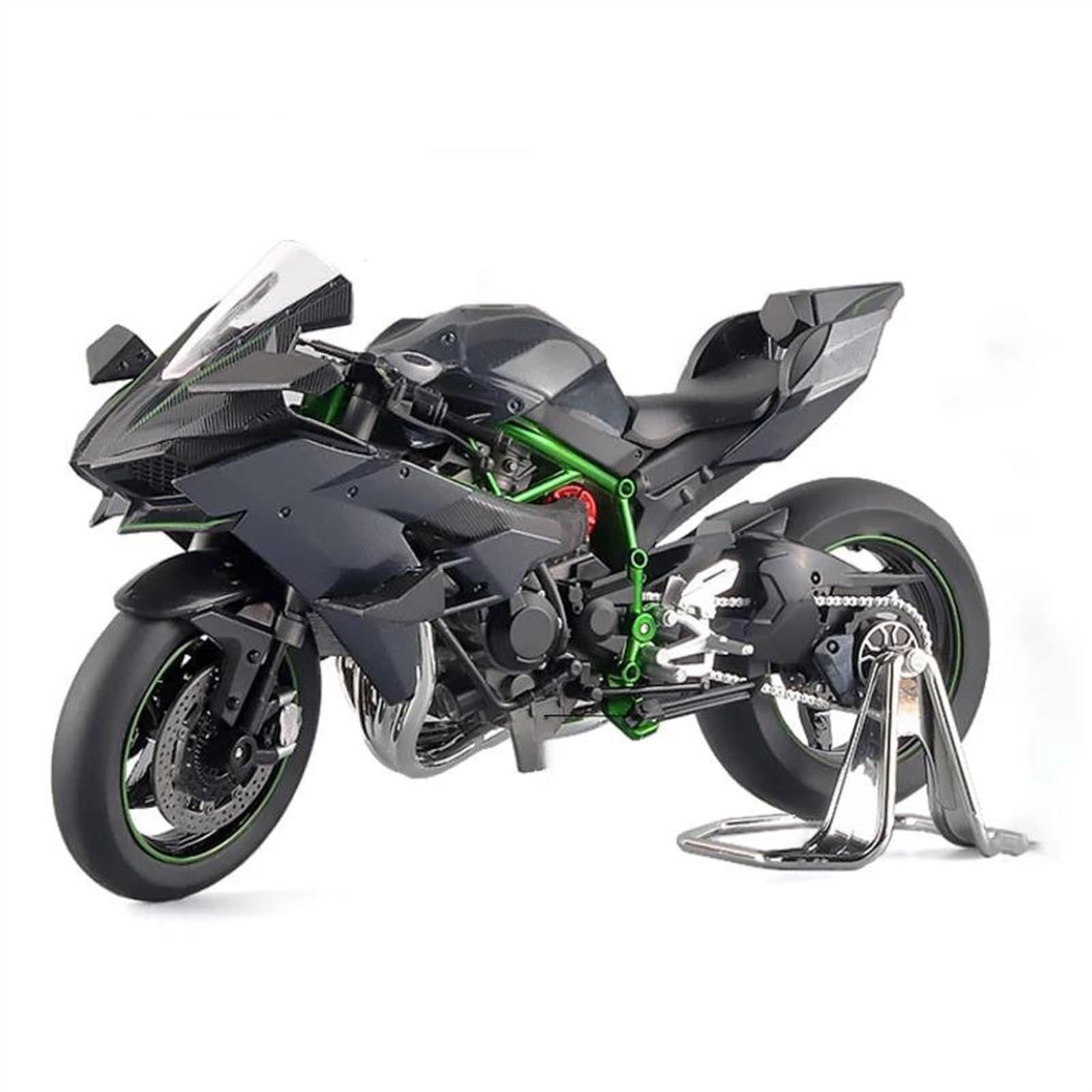 Modello 1:9 Per Kawasaki H2 R Collezione Di Modelli In Metallo Per Moto Simulazione Fonde Sotto Pressione Regali Per