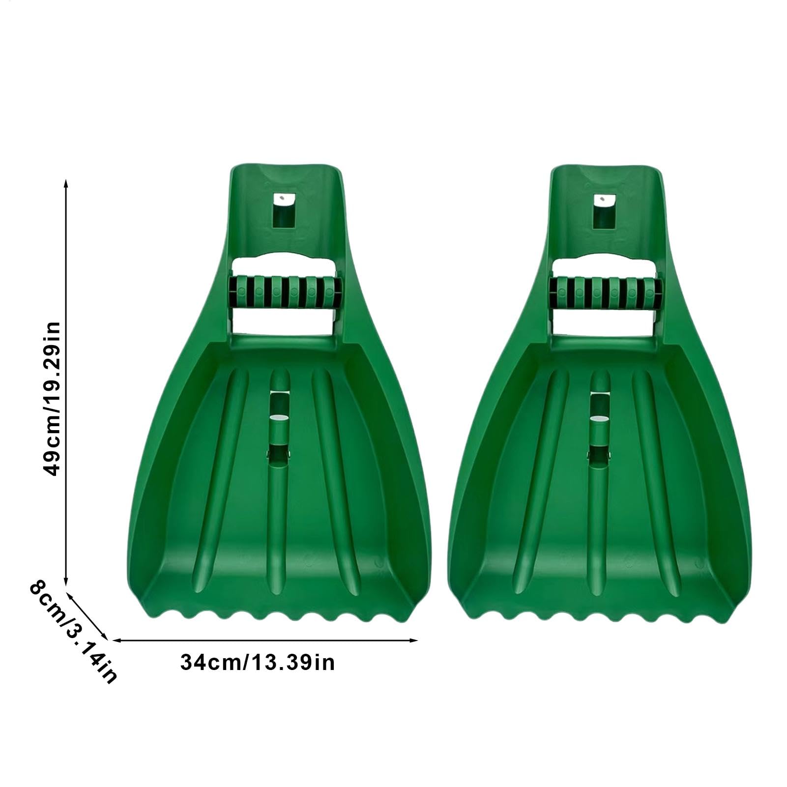 Ramasse-feuilles – Collecteur de feuilles | Râteau manuel de jardin | Outils de jardinage ergonomiques | Fournitures de nettoyage pour les feuilles, l' coupée, les débris de pelouse