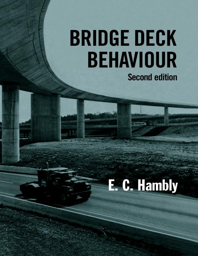 Bridge Deck Behaviour livre en anglais sur l'ingénierie des ponts