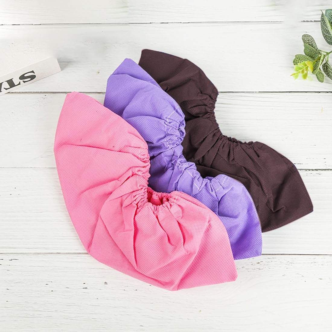 3 Paia Copriscarpe In Flanella | Lavabili, Riutilizzabili E Impermeabili | Antiscivolo | Taglia Fino Al 45 - Foto 4