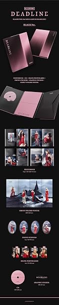 BLACK PINK - 3RD MINI ALBUM DEADLINE, [BLACK VERSION] - 2